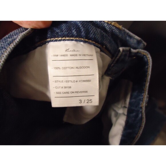 KanCan Angelina High Rise Slim Straight Leg Jeans Size 3/25 Medium Wash MSRP $82 - Picture 4 of 8